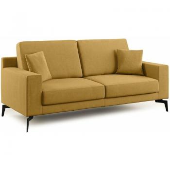 Prestige Giallo T11 – Divano Moderno Smacchiabile 186 cm