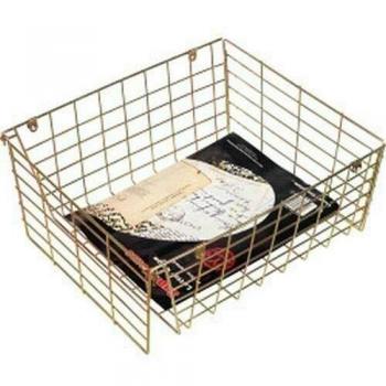 SupaHome Letter Cage Brass Effect