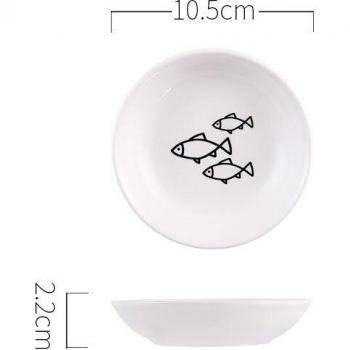 Cartoon Cat Mini Plate