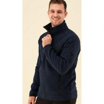 Outdoor-Tom Collins Herrenjacke aus Strickfleece – SILENOS – Marine – S