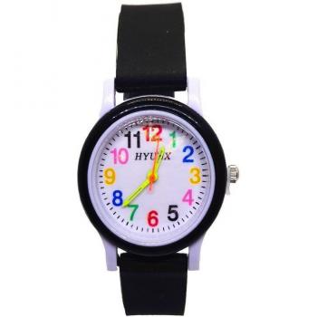 Montre unie pour enfants, sangle sportive