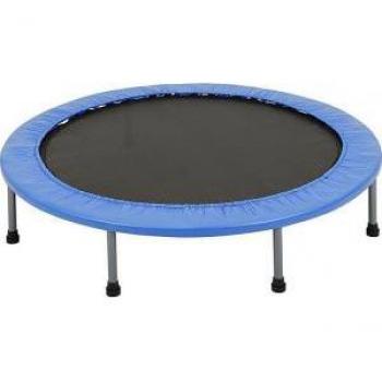 SPARTAN 122 cm Trampoline, Opvouwbaar in Blauw/Zwart
