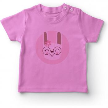 Vestimenta Infantil Angemiel Gato Floral con Camiseta Rosa