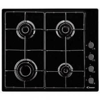 Hoover 60cm Black Gas Hob with Side Rotary Controls