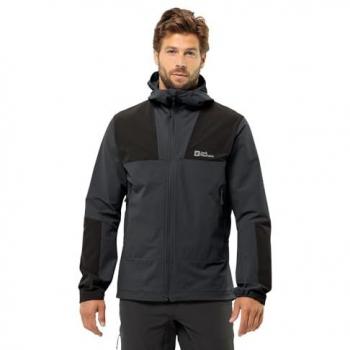 Andur M Herren‑Outdoorjacke von Jack Wolfskin – Grau (Phantom) – XXL