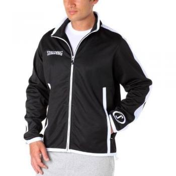 Spalding Evolution Jersey Jacke – Schwarz/Weiß – L