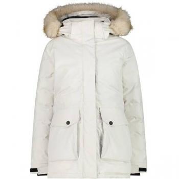 Parka zip 32K3206F Bone L para mujeres CMP