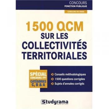 1 500 QCM sur les collectivités territoriales