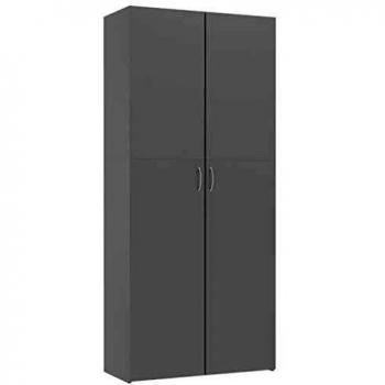 Vidaxl Grey Timber Storage Drawer 80x35.5x180 cm