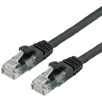VALUE Netzwerkkabel Kat.6A UTP, 5 m, schwarz