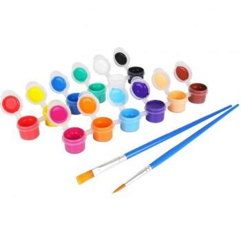 Children’s Educational Finger Paint Kit with 12 Colored Pigments