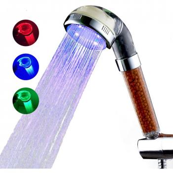 Anion Shower Filter with LED Light and High Pressure