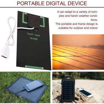 Panneau solaire 5V 5W pour chargeur de téléphone portable