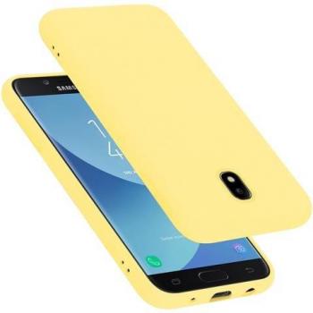 Silicone TPU Couche protectrice jaune – Samsung Galaxy J7 2017 (Cadorabo)