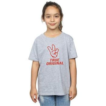 Disney Kids’ Mickey Mouse Grey T‑Shirt – 12‑13 Years Old