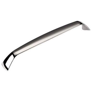 Poignée de meuble ST02 – couleur chrome astiqué – trous espacés 160 mm
