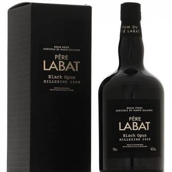 Père Labat Rhum Vieux Black Opus Millésime 2009 étui 42° Marie Galante