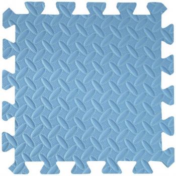 12PCS Non-Slip EVA Leaf Grain Yoga Mat 30x30cm
