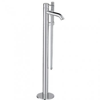 Kludi Bozz mitigeur de bain sur pied, accessoires inclus, chromé