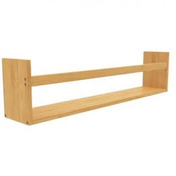 Modular bamboo shelf – 7HOUSE – 57×10×14 cm – Bathroom design – Contemporary style