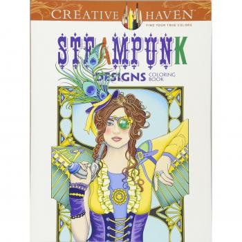 Steampunk Coloring Book (Creative Haven Coloring Books)