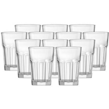 Ritzenhoff Riad 350 ml Glas Set – 12 transparente Trinkgläser