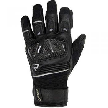 Schwarze Rukka Ceres 2.0 Gore-Tex Motorradhandschuhe in Größe 8