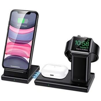 15W Fast Wireless Charging Stand for Galaxy S20/S20+/S10/S9