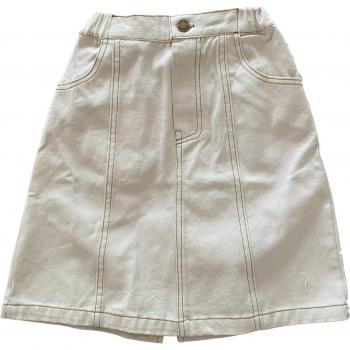 Girls' Simple Autumn Skirt