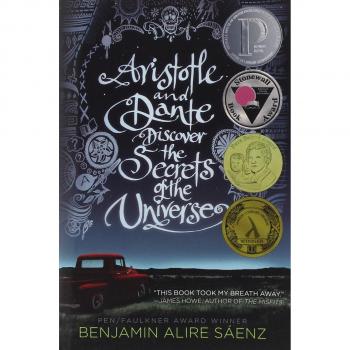 Aristotle and Dante Discover the Secrets of the Universe Poster