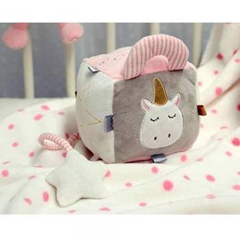 Kiokids Cubo de Peluche Unicornio