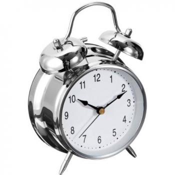 Nostalgie Wecker Metall-Chrom TFA 98.1043