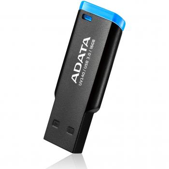 ADATA Classic UV140 USB3.0 Flash Drive 16GB, Schwarz/Blau
