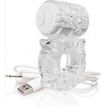 Clear Screaming O Vibro‑Charge Ring