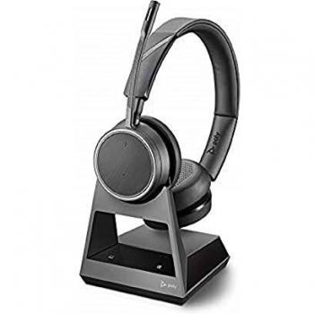 Plantronics Voyager 4220 Wireless Bluetooth Office Headset with EMEA Certification and Charge Case