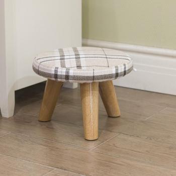 Wooden Round Stool for Kids