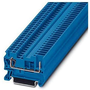 Phoenix Contact ST 2,5/1P BU 3040656 Durchgangsklemme, 2 Anschlüsse, 2,5 mm², Blau, 50 Stück
