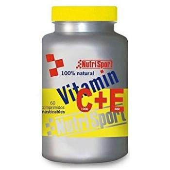 Vitamina C+E Masticable 60Comp. Nutrisport NUTRISPORT