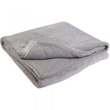 Plaid en polyester imitation fourrure XL THE HOME DECO FACTORY 140 x 200 cm