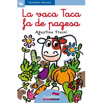 La vaca Taca fa de pagesa (lletra lligada)