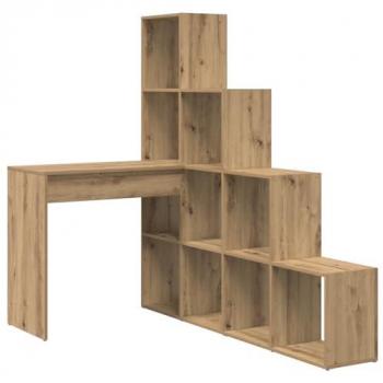 Bureau d'angle contemporain en chêne 101.5 x 149.5 x 149.5 cm