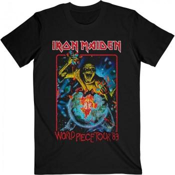 Iron Maiden World Piece ‘84 Retro Graphic Tee