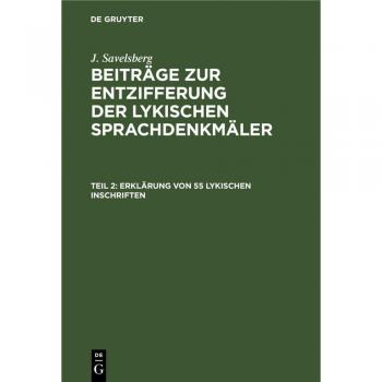 Erklärung von 55 lykischen Inschriften