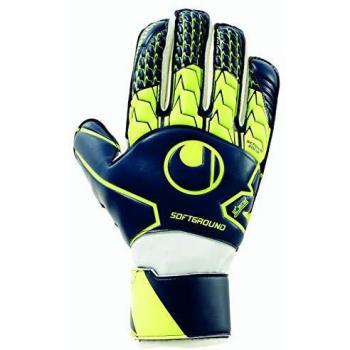 Fußballhandschuhe Soft RF Unisex – Marine-Fluo Gelb/Weiß 11 (Erwachsene)