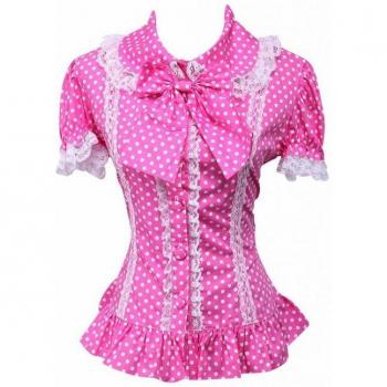 Elegante Baumwollbluse für Partys