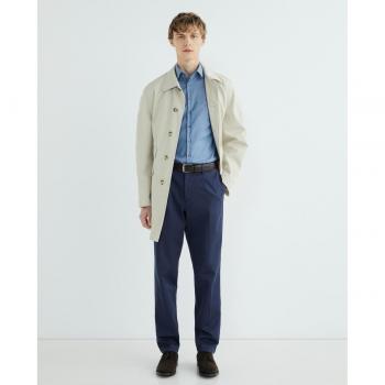 Camisa de vestir para hombre Calvin Klein, slim, azul
