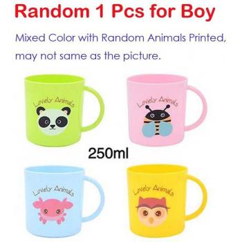 Taza de Agua de 200ml para Bebés con Diseño de Dibujos Animados