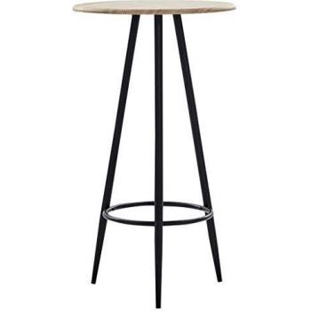 Table de bar design chêne 60 x 107,5 cm MDF