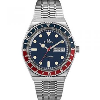 Timex Q Timex Blue Acrylic Watch