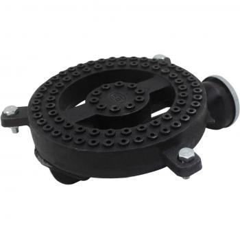 Propane Burner Head with Cast Iron Fitting for Clay Stove
